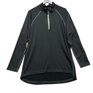 Coldpruf Pullover Thermal Top Mens Sz XL Mock Neck 1/4 Zip Layer Long Sleeve